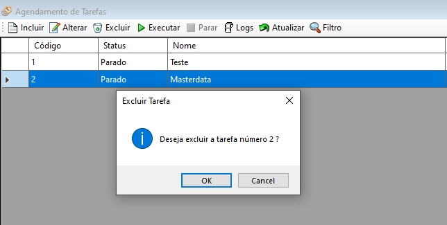 excluir