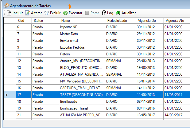 parar